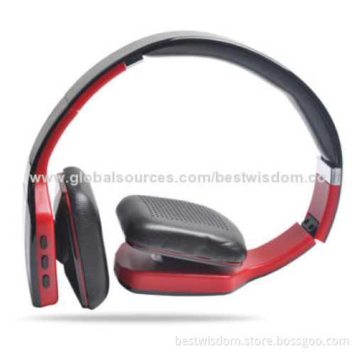 Stereo Bluetooth Headphones with Microphone for Bluetooth Embedded Devices Such as Mobile Phones